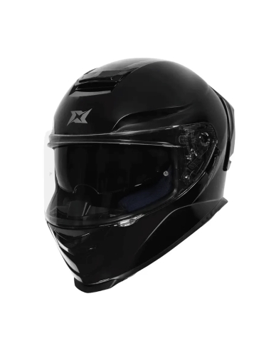 Axxis FF109SVA1 Eagle SV Solid Mate Black Integralhelm für Straßenmotorräder