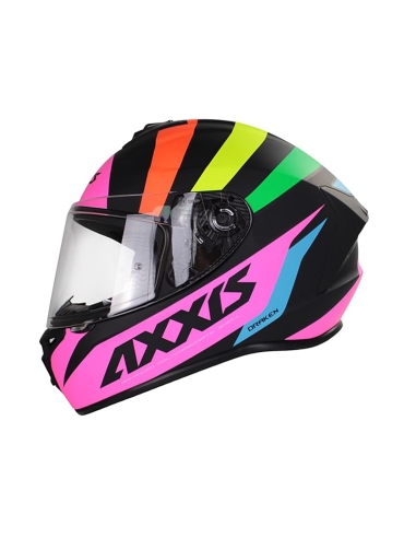 Axxis FF112C Draken S  Primier A8 matte flour pink touring motorbike Helmet,