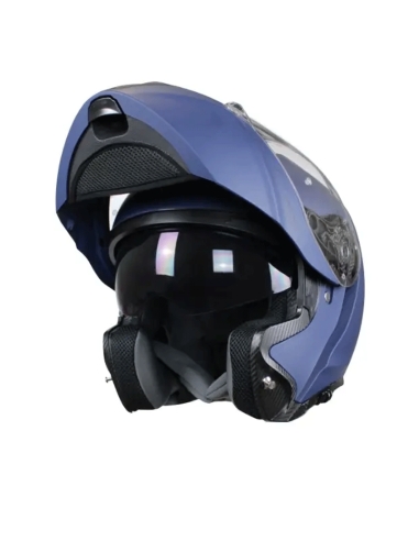 AXXIS-Casco  FU403SV GECKO SV SOLID A7 AZUL MATE