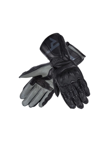 REBEL HORN - GUANTES PIEL ST LONG LADY BLACK/GREY