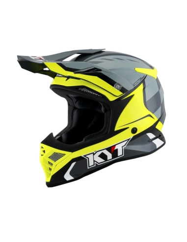 KYT Skyhawk Glowing Anthr Yellow Casque de sport extrême tout-terrain