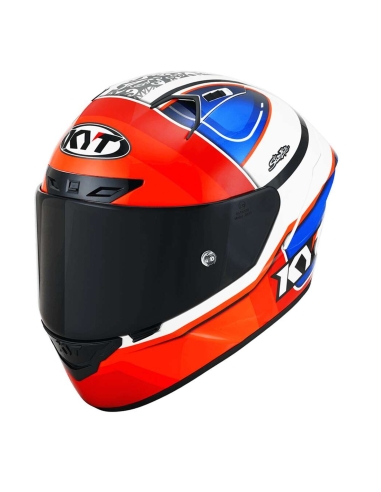 Casco de moto de carreras KYT NZ Race Pirro Replica 2021 sin patrocinador