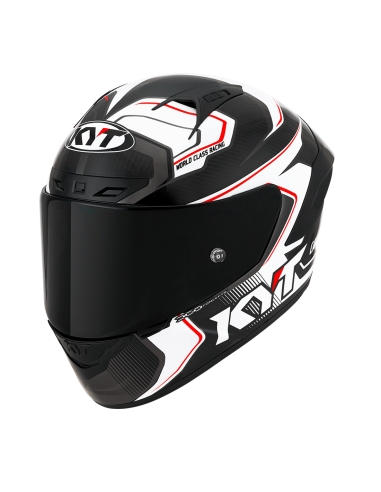 KYT NZ Race Carbon Competition white Lightweight racing helmet