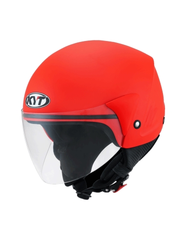 Casque de moto de tourisme urbain KYT congar plain army vert mat