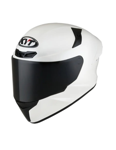 Casco da motociclista stradale Kyt Tt Course Grand Prix Nero Bianco