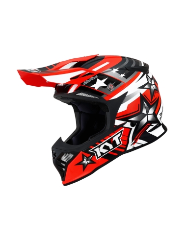 Casque de moto tout-terrain double KYT skyhawk ardour