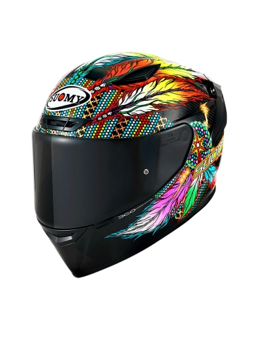 Casco de moto Suomy TX Pro carbon chieftain road crash