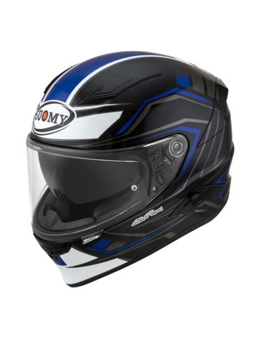 Suomy Speedstar Glow Blue Integralhelm für Motorradfahrer