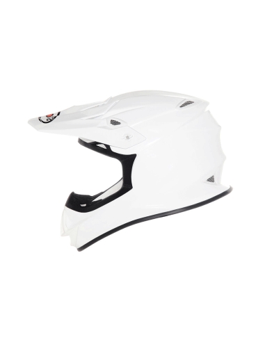 Suomy Mr Jump Plain White Mx Racing Motorradhelm