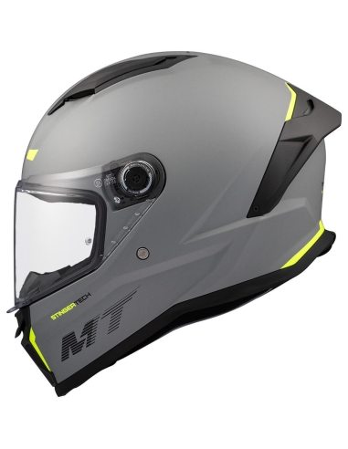 MT - Casco Integral Stinger 2 Solid A12 Gris/Matt