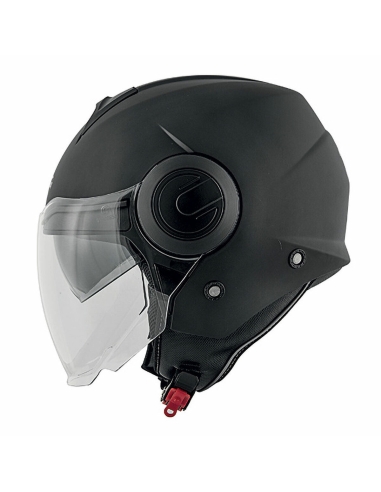 KAPPA KV37 EVO Black Open Face Motorbike Helmet