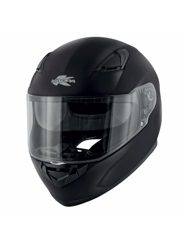 Kappa KV41 Dallas Basic Casque de moto intégral noir mat pour accident de route