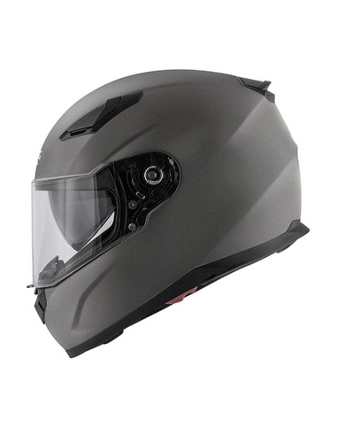 Kappa KV41 Dallas Basic Matt Titanium Integral-Motorrad-Stadt-Reithelm