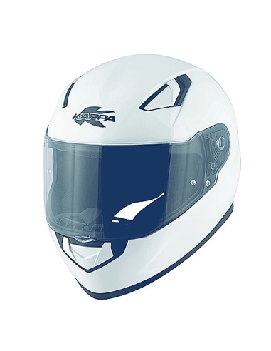 Casco moto da strada Kappa KV38/Houston Spray basic bianco