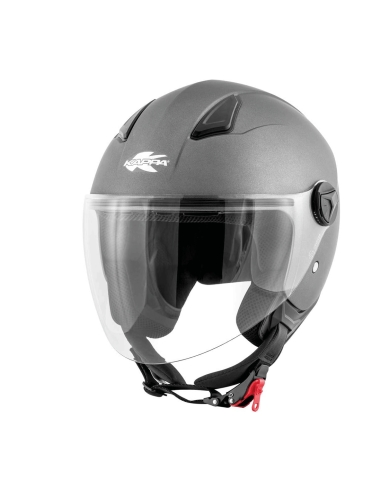 Kappa D KV28 Miami JOIN Basic titanium women's  scooter helmet