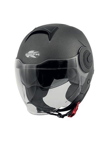 Kappa KV37 Oregon Basic Matt Black Aerodynamic design Motorbike Helmet