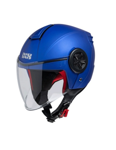 Casque de moto de tourisme urbain IXS 851 1.0 bleu mat