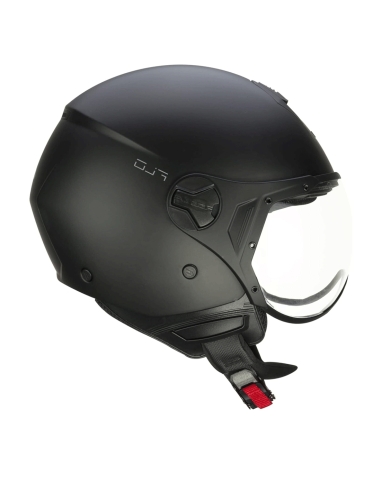 CGM 167A MONO Shaped Visor Street Wear Open Face Jet Helmet Matte Black Ece 22.06