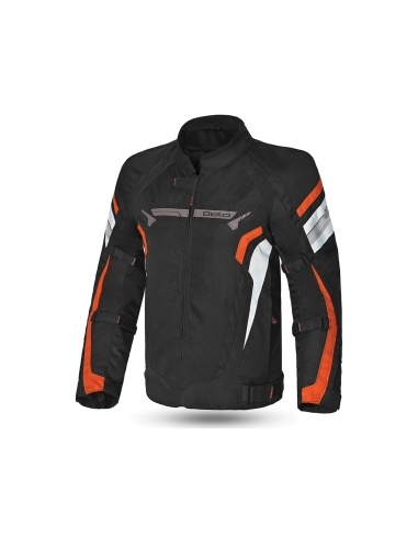 BELA-Chaqueta HighLand Man Negro/Blanco/Naranja