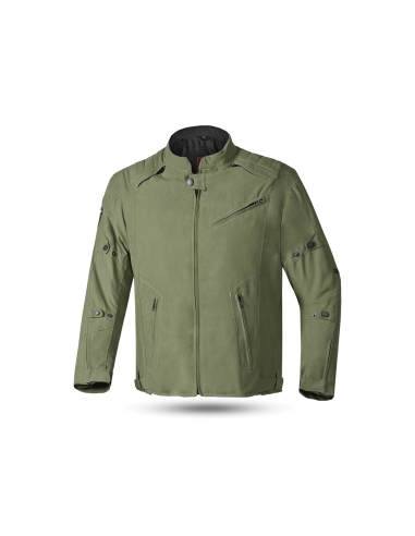 Bela Logan Motorcycle Jacket Green