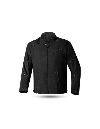 BELA - Chaqueta Textil Logan Man Negro