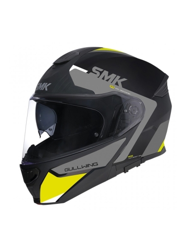 SMK- GULLWING KRESTO DECORATED GLOSS (GL264) FULL FACE TOURING MOTORBIKE HELMET