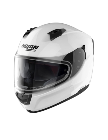 Nolan N60-6 Special 015 Full Face Motorbike Racing Helmet Pure White