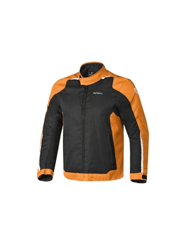 R-Tech Motril Textiljacke Schwarz/Orange