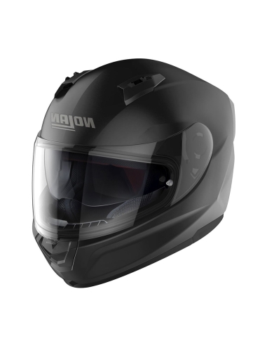 Nolan N60-6 Classic 010 Casque de course moto intégral Noir plat