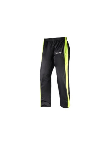 R-TECH-IMPERMEABLE PANTALÓN RAIN TRACKER NEGRO/AMARILLO FLUOR