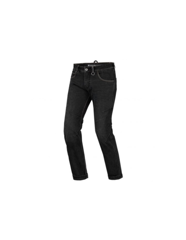 SHIMA Devon Uomo Jeans da moto avventura sportiva urbana Nero