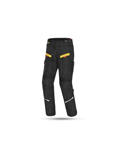 Bela Transformer Pantaloni da moto per uomo - Nero / Giallo fluorescente