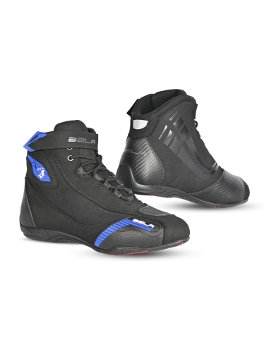 BELA  - Botas Piel Kiva Man  Negro/Azul