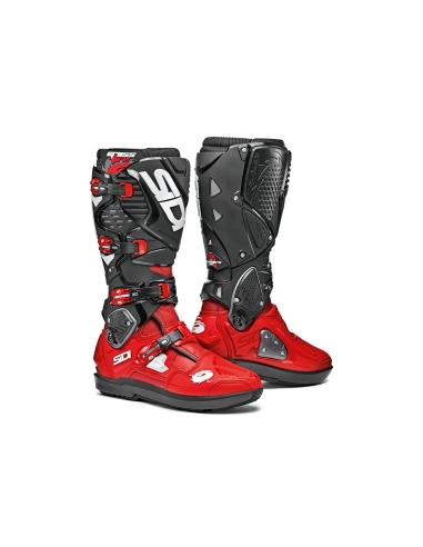 BOTAS SIDI CROSSFIRE 3 SRS OFF ROAD MOTO MOTOCROSS NEGRO ROJO