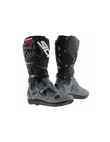 Botas moto Sidi Crossfire 3 SRS Gris Negro MX Enduro off Road