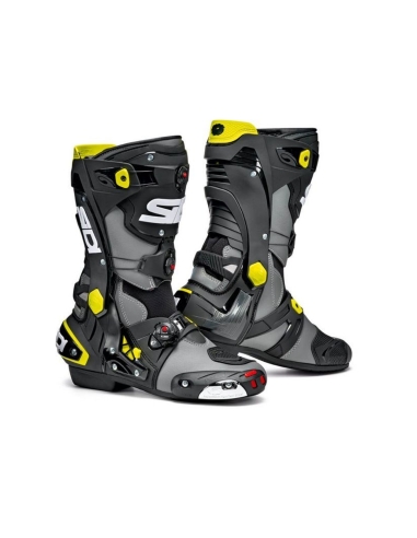 Sidi Rex Air Nero Giallo Fuori strada Stivali Motocross Moto Sportive