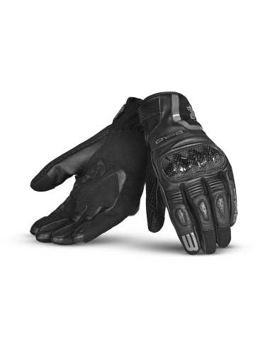 BELA Air Flow Leather Summer Gloves - Black