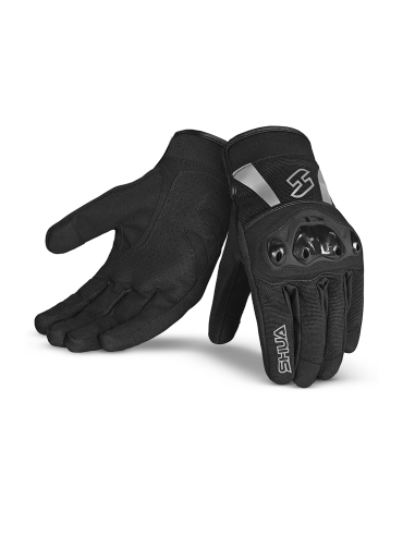 Shua Shot Gants de Moto Gris/Noir