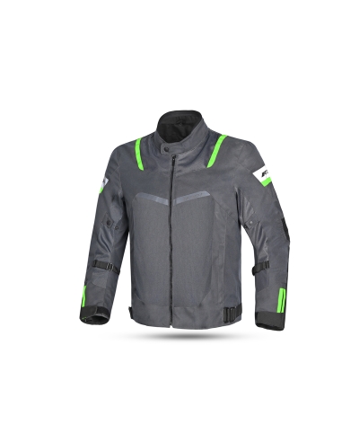 R-TECH - Chaqueta Textil Spiral Mesh  Antracita/Gris/Verde