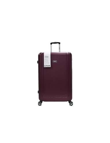 Unik Kappa Burgundy Large Lightweight Traveling Suitcase Bag