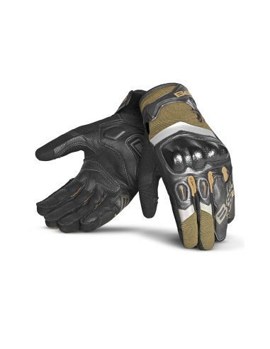 BELA - Guantes Textil Daring Man Verde/Negro/Gris