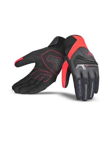 BELA - Man Star Textile Glove Red/Black