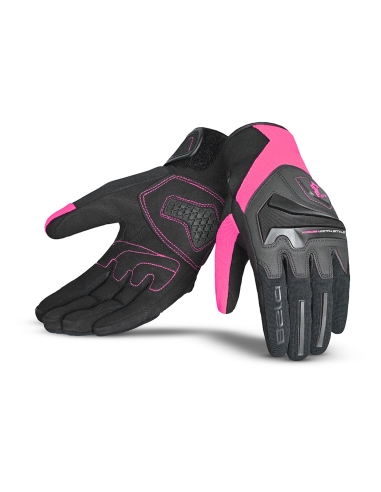 BELA -Textil Star GLOVES  Black / Pink