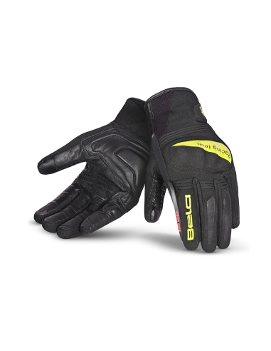 Bela Boom Lady WP Winter Gloves - Black/Yellow Fluorescent