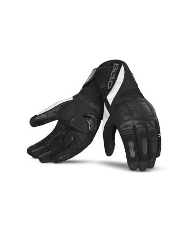 Bela Highway Men Winter Gloves Black/White