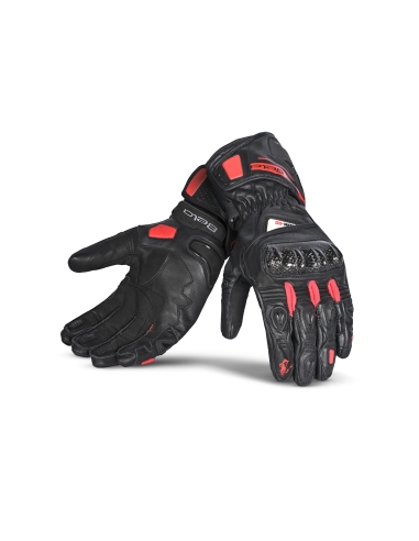 Bela Venom RS Lady Guanti da corsa per donna Nero/Rosso