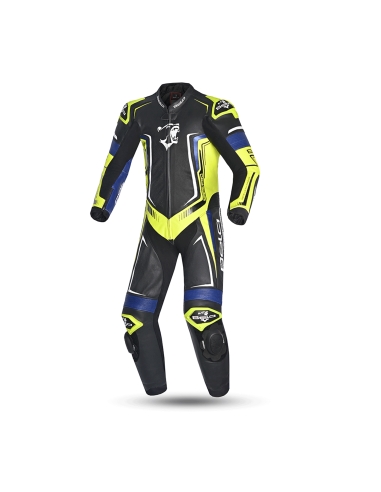 Bela Beast 1Pc Suit Black/White/Yellow/Blue