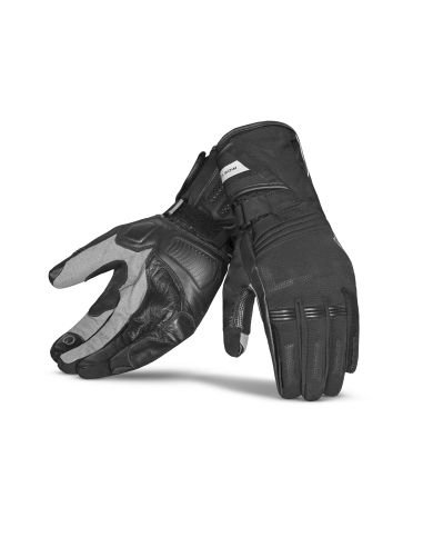 Bela Iglo Men Gant Cuir Moto Noir