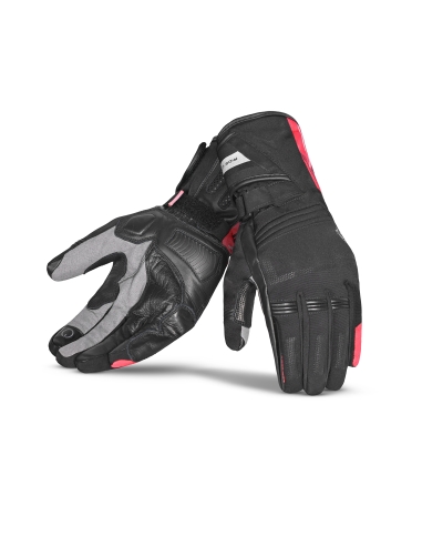 Bela Iglo Men Winter Gloves Black/Red Fluor