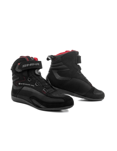 SHIMA Exo Vented bottes de moto de sport pour hommes noir